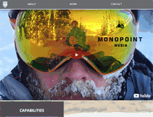 Tablet Screenshot of monopointmedia.com